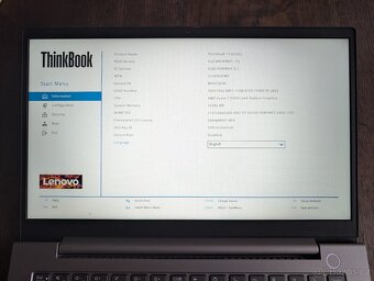 Lenovo ThinkBook 14 G2 ARE (AMD Ryzen, kovové šasi) - 3