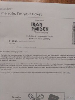 Iron Maiden Praha 31.5.2025 - 3