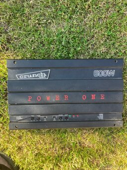 Subwoofer Pyle + zesilovač Crunch - 3