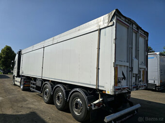 Sklápěcí návěs STAS, 50m3, osa SAF, TOP stav - 3