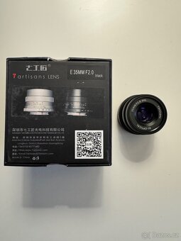 Objektiv 7artisans 35mm f2.0 pro Sony E fullframe - 3