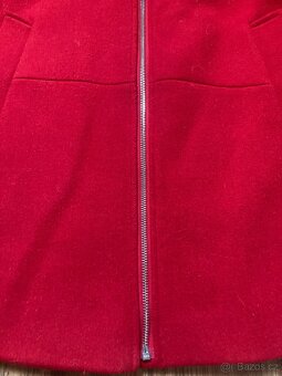 Červený podzimní kabát Esprit (vel. 40/42) - 3