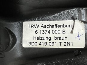 Multifunkční volant vyhřívaný hnědý 3D0419091T VW Touareg 7L - 3