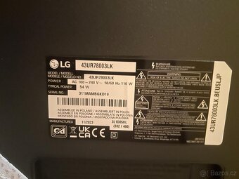 43'' LG 43UR78003LK - 3