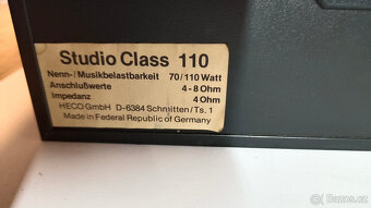 Repro Studio Class 110 originál Germany HIFI - 3