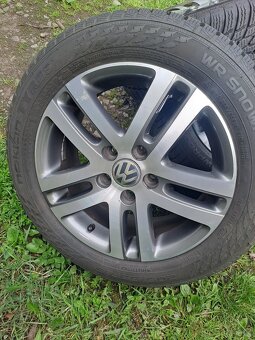 Alu kola 5x112 originál VW 205/55 R16 - 3