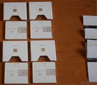 MD minidisc SONY ES 80min., super stav, s popisy a obaly - [ - 3