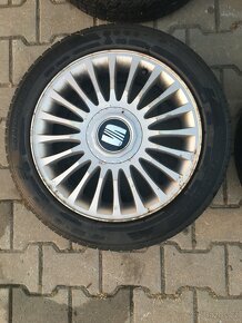 Disky Seat 16" 5x 100 s pneu Fortune zimní 195/55/16 - 3