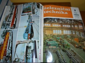 ŽELEZNIČNÍ TECHNIKA 1985 - 1990 SVÁZANÁ - 3