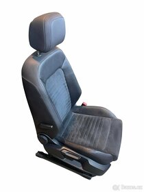 Sedačky hněda kůže alcantara VW Passat B8 r.v. 2016 - 3