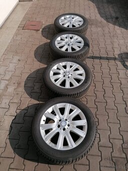 Mercedes r19, sada orig. Alu vc zimnich pneu 255/50/19 - 3