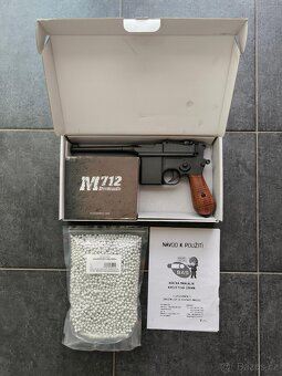 Airsoftová pistole M712 (KWC) + Ochranná maska - 3