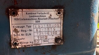 FORTSCHRITT E 931.50 - 3