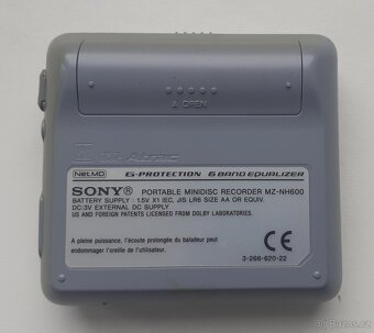 MINIDISC SONY MZ-NH600 - 3