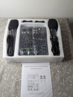 Dopesheng professional wireless mixer, nový, rozbalené - 3