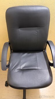Kancelářská židle koženková - 3