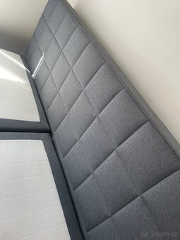 Polstrovaná postel 180x200 - 3