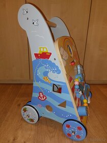 Prodám dětské dřevěné chodítko Bigjigs Baby - 3