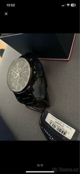 Hodinky tommy hilfiger černé - 3