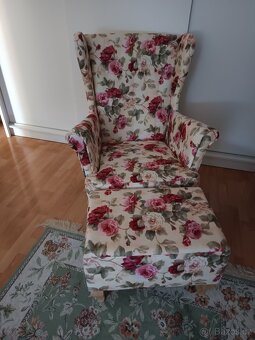 Křeslo s taburetem - 3