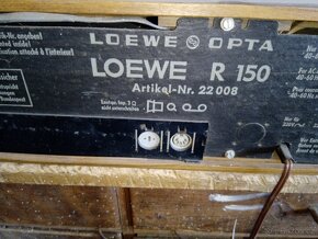Historické radio Loewe Opta - R156 - 3