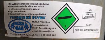 Tlaková lahev CO2 - potravinářské - 3
