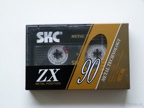 audio kazeta SKC AX + SKC ZX - 3
