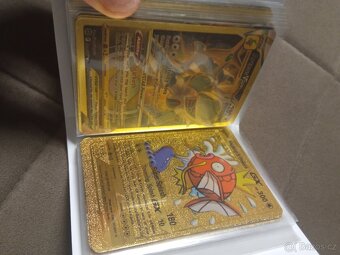 Prodám pokémon album se zlatimy kartami - 3