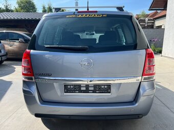 Opel Zafira 1.6i 85KW 1.MAJ. 7 MÍST TEMPOMAT PDC 2X ALU KOLA - 3