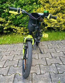 Dětské kolo B’twin Dark Hero 16" černé/žluté - 3