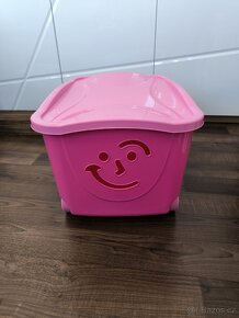 Úložný box na hračky 47,5l na kolečkách - 3