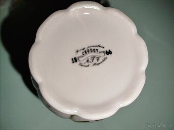 Růžový porcelánový set Chodov - 3