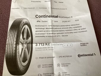 Pneu 215/65R17 - 3