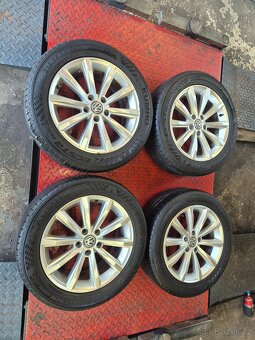 215/55R17+ALU orig. London VW Passat ET40 7J x 17 3G0601025D - 3
