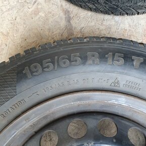 Prodám 4ks zimní pneu 195 x65xR15 - 3