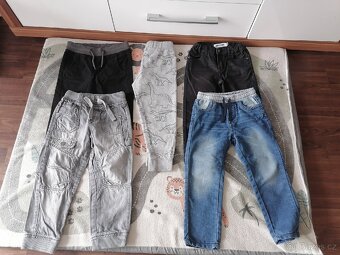 Balík oblečení vel. 104, 110 zimní, podzimní - 3