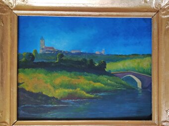 Obraz - Pohled na město - 3