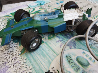 Staré hračky, Formule Lotus Ites,autíčko na bowden, ne KDN - 3