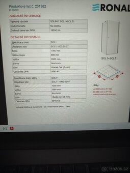 Sprchový kout 100 cm x 100 cm - 3