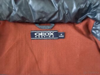 Dětská zimní bunda GEOX RESPIRA, velikost 6, jak NOVÁ - 3