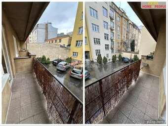 pronájem bytu 1+1, 37 m2 + 2x lodžie 8 m2, ul. Přístavní, Pr - 3