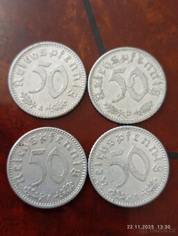 Mince 50 Reichspfennig pfennig - 3