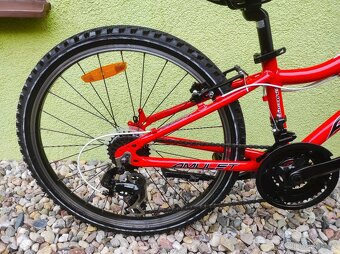 Značkové dětské kolo AMULET 24" (červená) - 3
