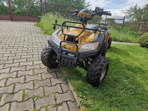Dětská čtyřkolka ATV 110ccm (s vozíčkem) - 3