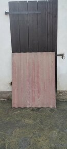 Eternitové šablony, červené š100cm, délka 125cm. - 3