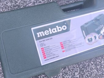Velká úhlová bruska Metabo Set WE 2200-230 - 3