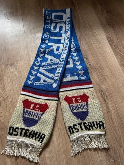 Zberateľský šál FC Baník Ostrava – historický originál - 3