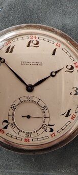 Ulysse Nardin stříbrné kapesní hodinky - 3