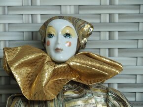 Porcelánové panenky - dvojice "Benátský karneval" - 3