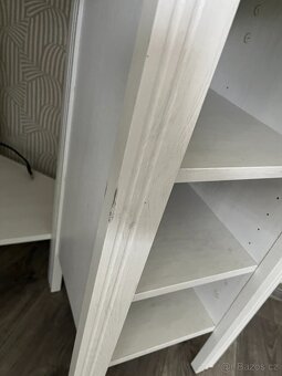 Ikea BRUSALI Rohový psací stůl - bílý OSOBNÍ ODBĚR CHROUSTOV - 3